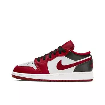 кроссовки Jordan 1 Low Bulls (GS) 553560-163