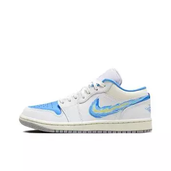 кроссовки Jordan 1 Low SE Just Skate University Blue (Women s) FJ7219-441