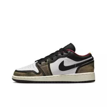 кроссовки Jordan 1 Low SE Wear Away Yellow (GS) DQ8421-001