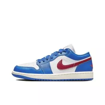 кроссовки Jordan 1 Low Sport Blue Gym Red (Women s) DC0774-416