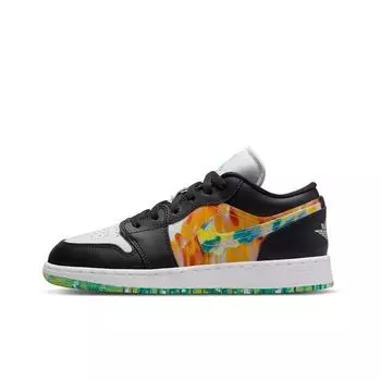 кроссовки Jordan 1 Low Tie Dye (GS) DJ6252-038