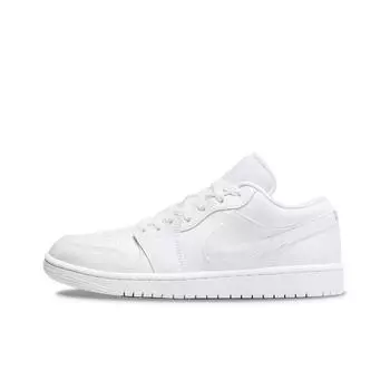 кроссовки Jordan 1 Low Triple White (2022) (Women s) DV0990-111