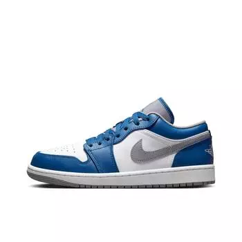 кроссовки Jordan 1 Low True Blue 553558-412