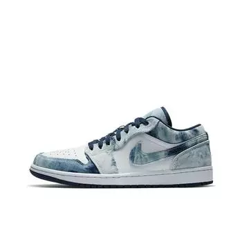 кроссовки Jordan 1 Low Washed Denim CZ8455-100