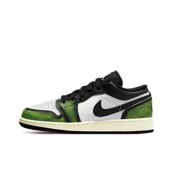 кроссовки Jordan 1 Low Wear Away Electric Green (GS) DO8244-003