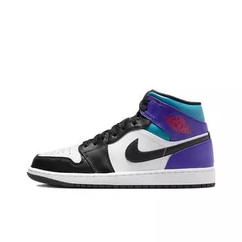кроссовки Jordan 1 Mid Aqua DQ8426-154