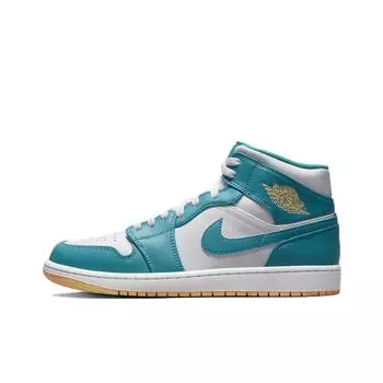 кроссовки Jordan 1 Mid Aquatone DQ8426-400