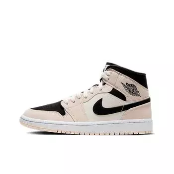 кроссовки Jordan 1 Mid Barely Orange Light Violet (Women s) BQ6472-800