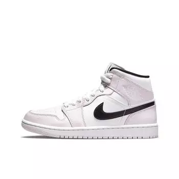 кроссовки Jordan 1 Mid Barely Rose (Women s) BQ6472-500