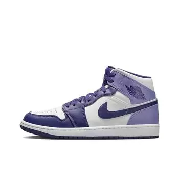 кроссовки Jordan 1 Mid Blueberry DQ8426-515