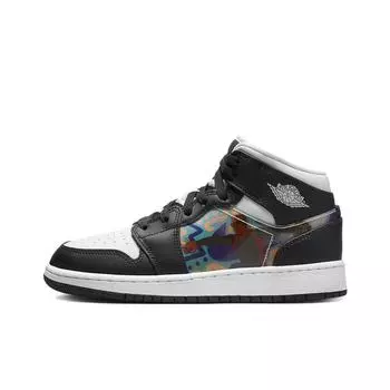 кроссовки Jordan 1 Mid Hologram (GS) DR9495-001