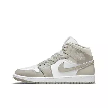кроссовки Jordan 1 Mid Linen 554724-082