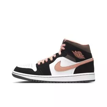 кроссовки Jordan 1 Mid Peach Mocha (Women s) DH0210-100