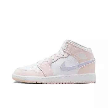 кроссовки Jordan 1 Mid Pink Wash (GS) FD8780-601