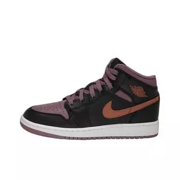 кроссовки Jordan 1 Mid SE Black Sky J Mauve FB9911-008