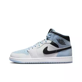 кроссовки Jordan 1 Mid SE Ice Blue (2023) DV1308-104