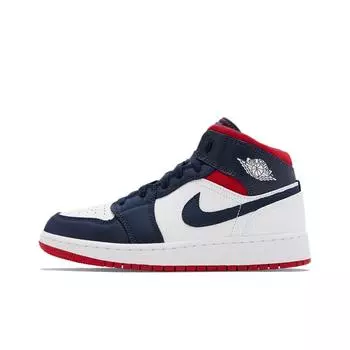 кроссовки Jordan 1 Mid SE USA (GS) BQ6931-104