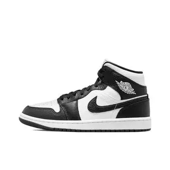 кроссовки Jordan 1 Mid Split Black White (Women s) DR0501-101