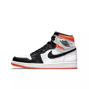 кроссовки Jordan 1 Retro High Electro Orange 555088-180
