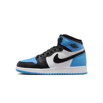 кроссовки Jordan 1 Retro High OG UNC Toe (GS) FD1437-400
