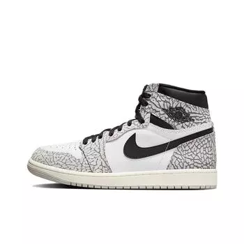 кроссовки Jordan 1 Retro High OG White Cement DZ5485-052
