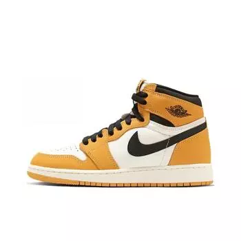 кроссовки Jordan 1 Retro High OG Yellow Ochre GS FD1437-701