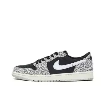 кроссовки Jordan 1 Retro Low OG Black Cement CZ0790-001
