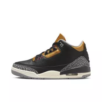 кроссовки Jordan 3 Retro Black Gold (W) CK9246-067