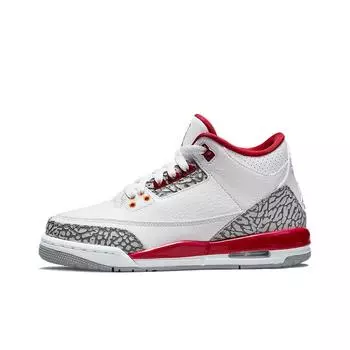 кроссовки Jordan 3 Retro Cardinal Red (GS) 398614-126