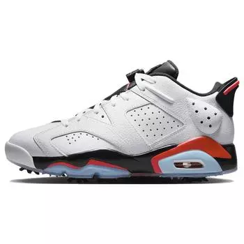 Кроссовки Jordan 6 Retro Low Golf Белые Инфракрасные(ДВ1376-106) 39