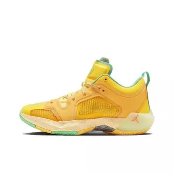 кроссовки Jordan Air Jordan 37 low PF Basketball shoes Yellow Green DX5567-800