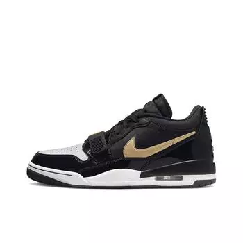 кроссовки Jordan Legacy 312 Low Black Metallic Gold CD7069-071