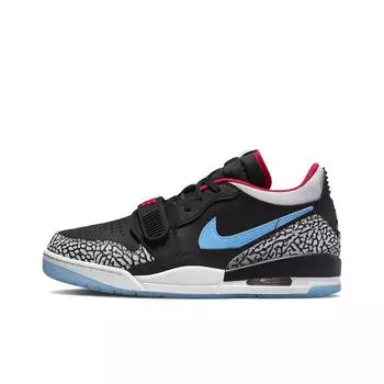 кроссовки Jordan Legacy 312 Low chicago flag Black Valor Blue CD7069-004