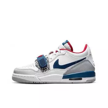 кроссовки Jordan Legacy 312 Low White French Blue GS CD9054-104