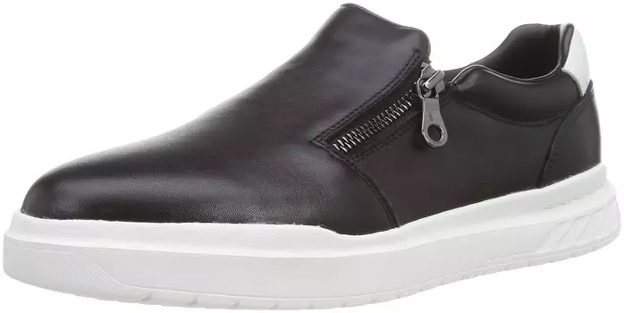 Кроссовки кожаные с антибактериальной и противовирусной обработкой [Modelo] слипоны