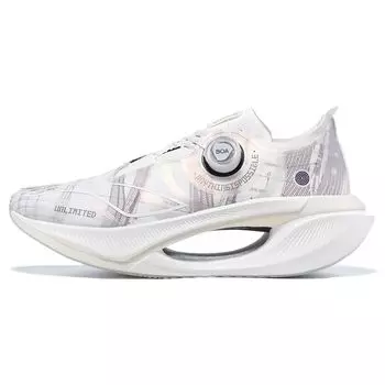 Кроссовки Li Ning Absolute Shadow 2.0 Beta легкие, высокопрочные, амортизирующие, нескользящие, с низким верхом, унисекс, белые ARRT017-8 44