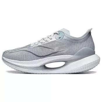 Кроссовки Li Ning Absolute Shadow 2 Essential, удобные, простые, из нескользящей ткани, износостойкие, с низким верхом, мужские кроссовки, серые ARRT005-3