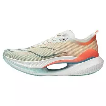Кроссовки Li Ning Absolute Shadow 2 Essential Versatile Shock Absorbing Non-Slip Low-Top для женщин, белые, оранжевые, ARRT006-2 36