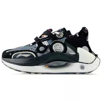 Кроссовки Li Ning Absolute Shadow CRC Reflective Low-Toop для бега, женские кроссовки, черный цвет ARYR008-2 35
