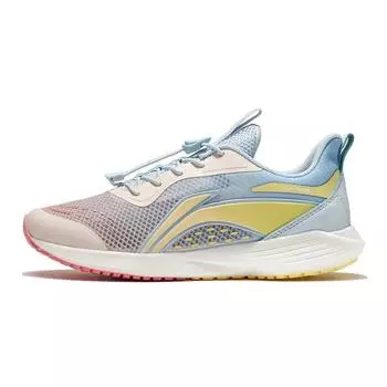 Кроссовки Li Ning Anti-Slip Shock Absorbing Durable Low-Top для бега Детские кроссовки Синие Желтые YKFS048-4 33