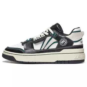 Кроссовки Li Ning Badfive Cultural с толстой подошвой, увеличивающие рост, нескользящие, износостойкие, низкие, ретро-баскетбольные кроссовки для мужчин ABCT061-1 44