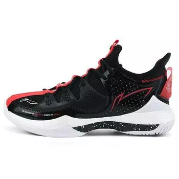 Кроссовки Li Ning Battle Axe 3-го поколения с защитой от скручивания, амортизацией, нескользящей износостойкой поддержкой, средней высоты для бадминтона AYAS024-2 41
