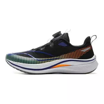 Кроссовки Li Ning Children Red Rabbit 7 Pro Young Fabric Support Stability Shock Absorbation Wear Устойчивые кроссовки с низким верхом для бега Детские кроссовки YKFV198-5 33