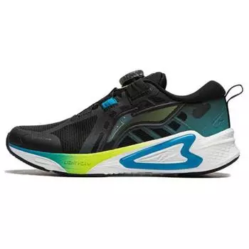Кроссовки Li Ning Children Zhuque 1.0 из легкой пены с низким верхом для бега, детские кроссовки черного цвета YKFU004-5 36