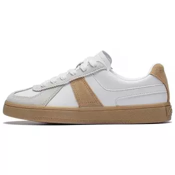 Кроссовки Li Ning Cloud River Classic Casual, низкие, для скейтбординга, мужские, белые, коричневые, AGCS289-4 41