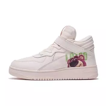 Кроссовки Li Ning Disney X Youth Strawberry Bear Mid-Top Детские кроссовки Pink Apricot YKCR184-16 36