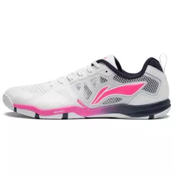 Кроссовки Li Ning Eagle Eye 2.0 Pro, удобные, универсальные, прочные, нескользящие, с низким верхом, унисекс, белые, розовые APPU023-8 40