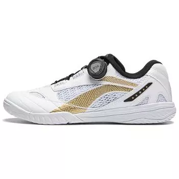 Кроссовки Li Ning Eagle Eye 2.0, удобные, универсальные, прочные, с низким верхом, для профессионального настольного тенниса, унисекс, белые, черные APPU005-2 38
