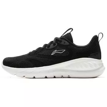 Кроссовки Li Ning Easy Flex Soft Shock Absorbing Non-Slip Rebound Low-Top для бега женские кроссовки Black Gray ARSU094-1 36