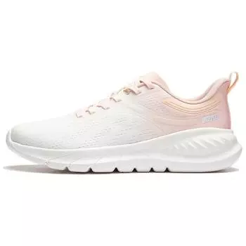 Кроссовки Li Ning Easy Flex V2 Soft Rebound с дышащей амортизацией и нескользящей подошвой для бега женские белые оранжевые ARSU006-3 39